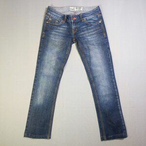 LTB 1948 jeans  women's size 28 dark washed blue low rise straight leg